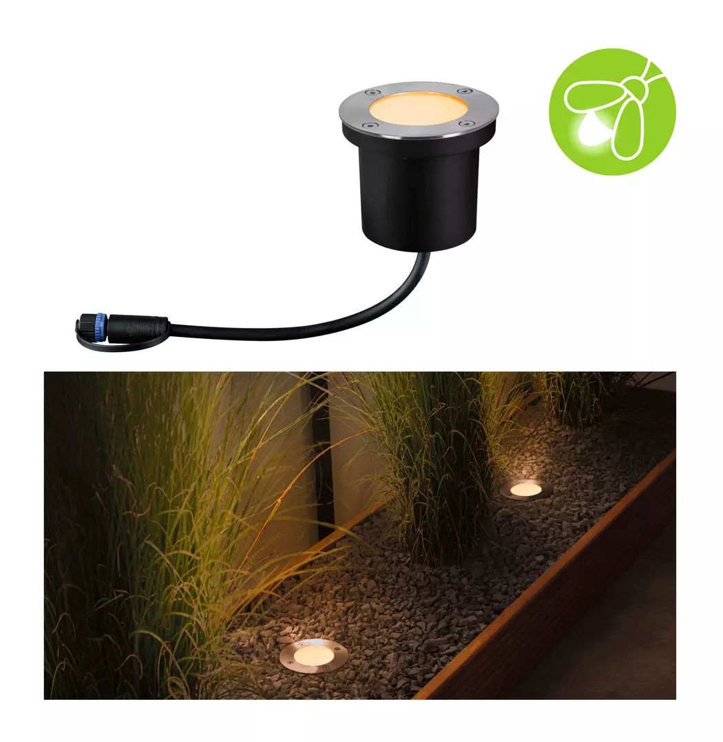 LED-Bodeneinbauleuchte Plug&Shine