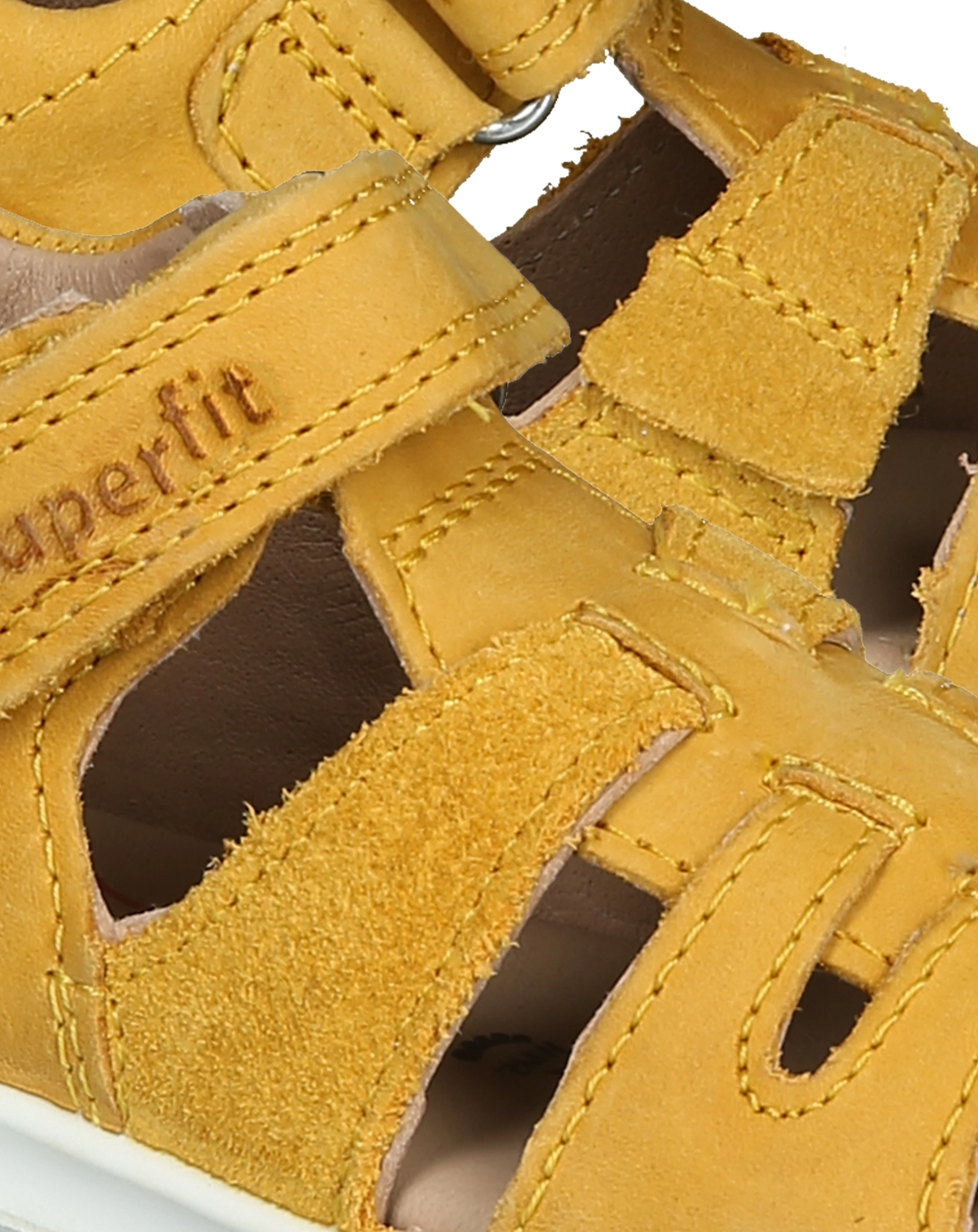 Lauflernsandalen BUMBLEBEE mit Zehenschutz in gelb
