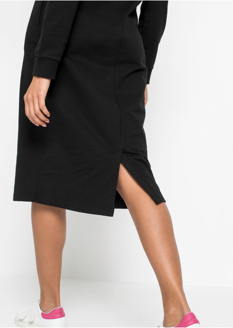 Robe sweat à rayures