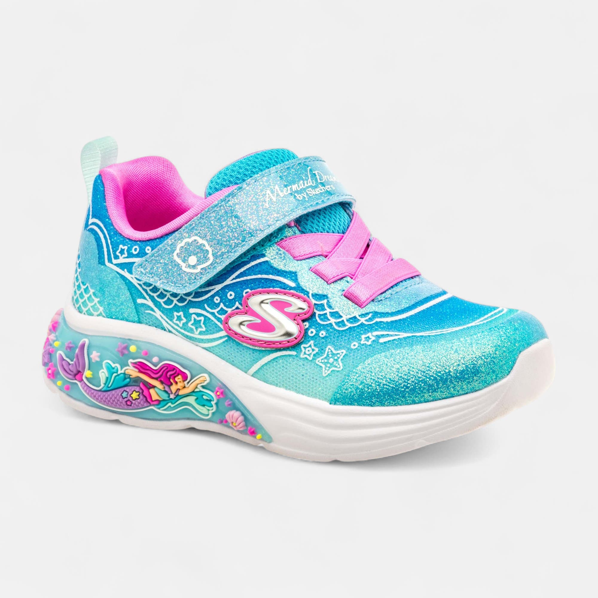 Sneakers Fille bleu