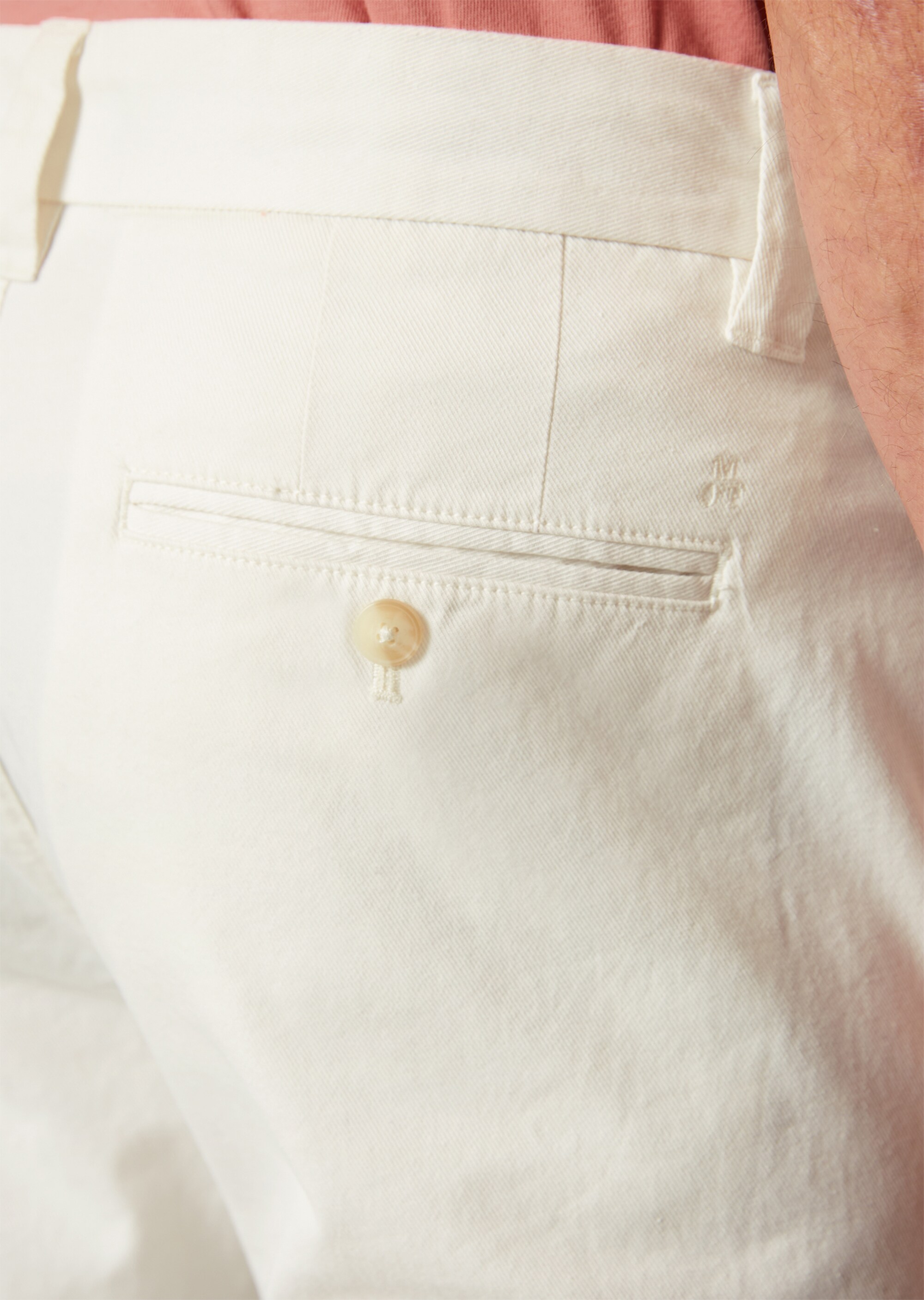 Chino - Modell OSBY tapered aus hochwertigem Bio-Baumwolle-Mix