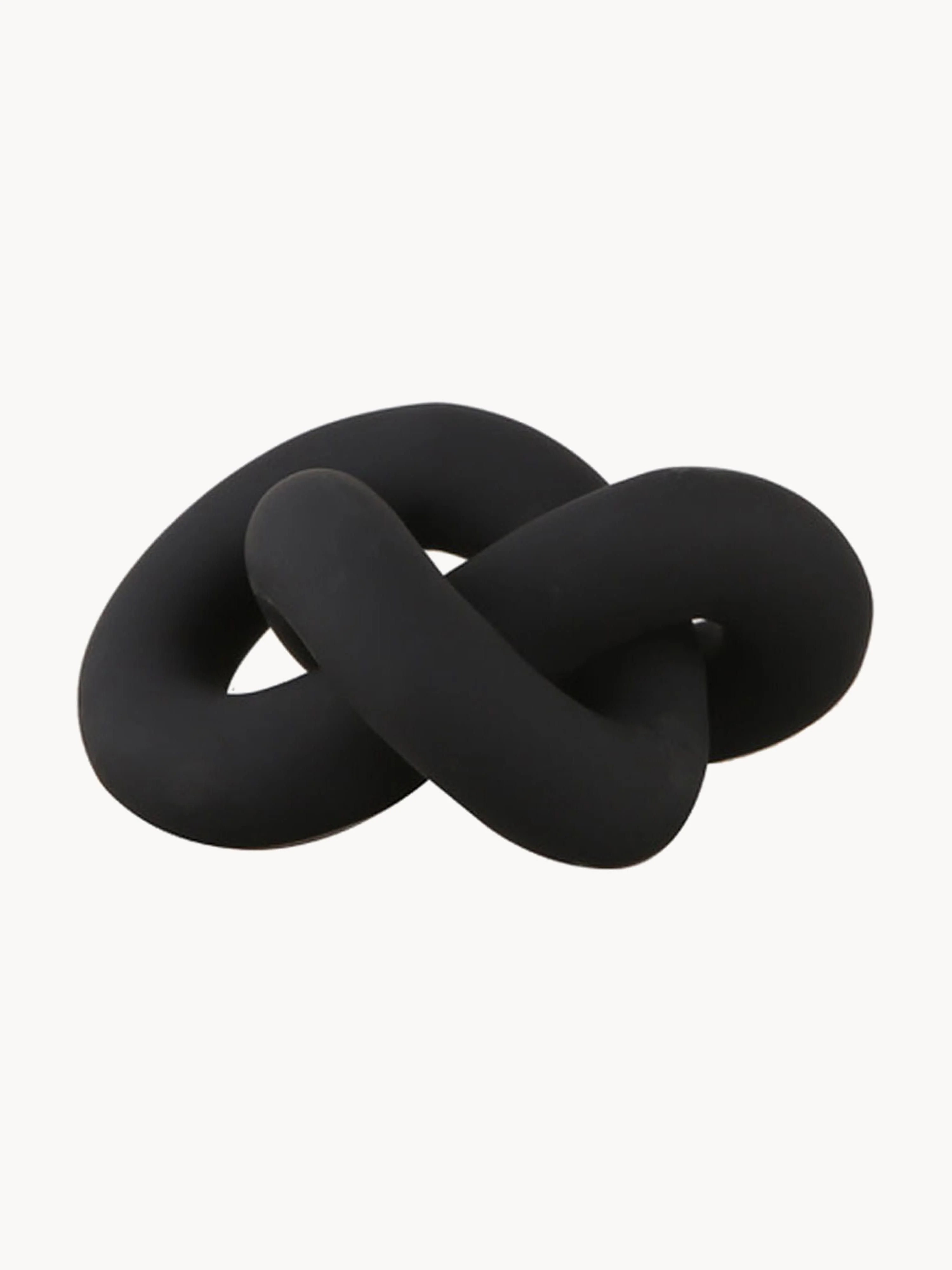 Handgemaakt decoratief object Knot, H 6 cm