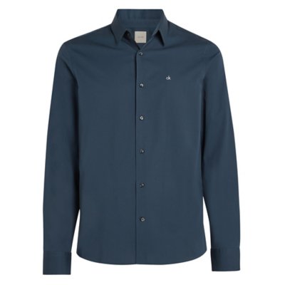 Chemise à manches longues homme Poplin Stretch Slim CALVIN KLEIN