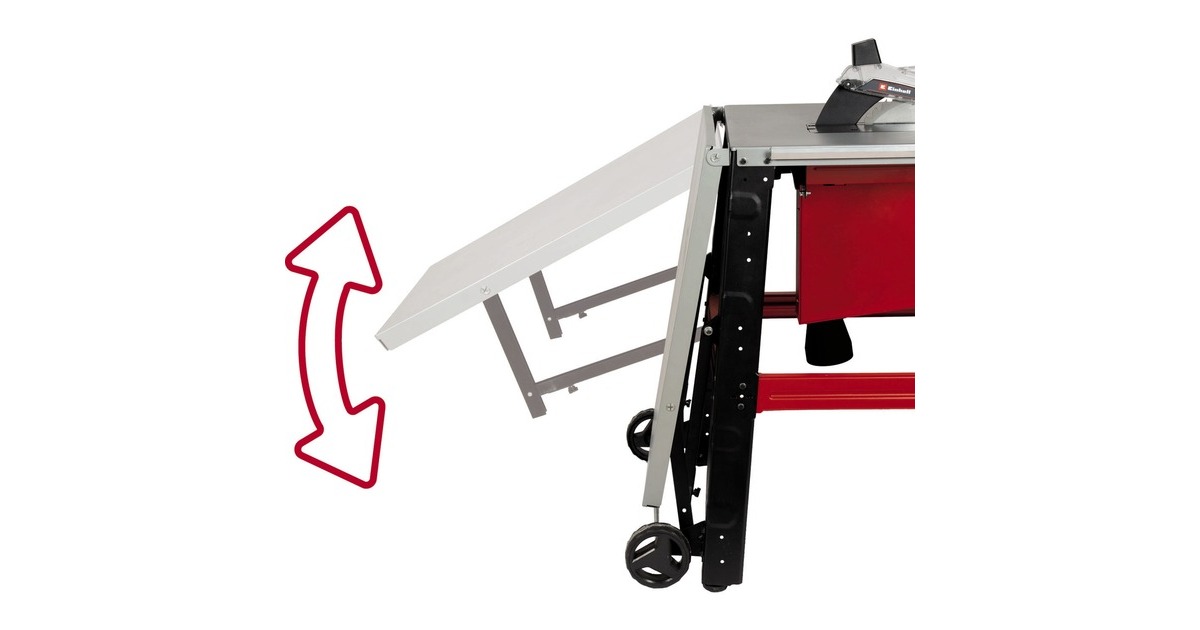 EINHELLZaagtafel TE-TS 315 U tafelcirkelzaag  (Rood/zwart)