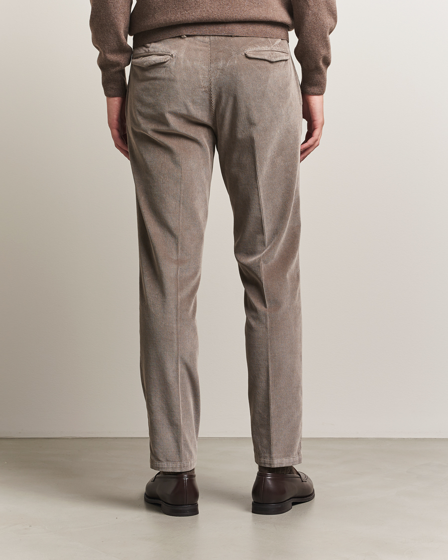 Briglia 1949 Easy Fit Corduroy Trousers Taupe