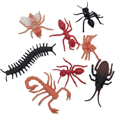 Halloween kryb 8-pak - flere varianter - assorteret