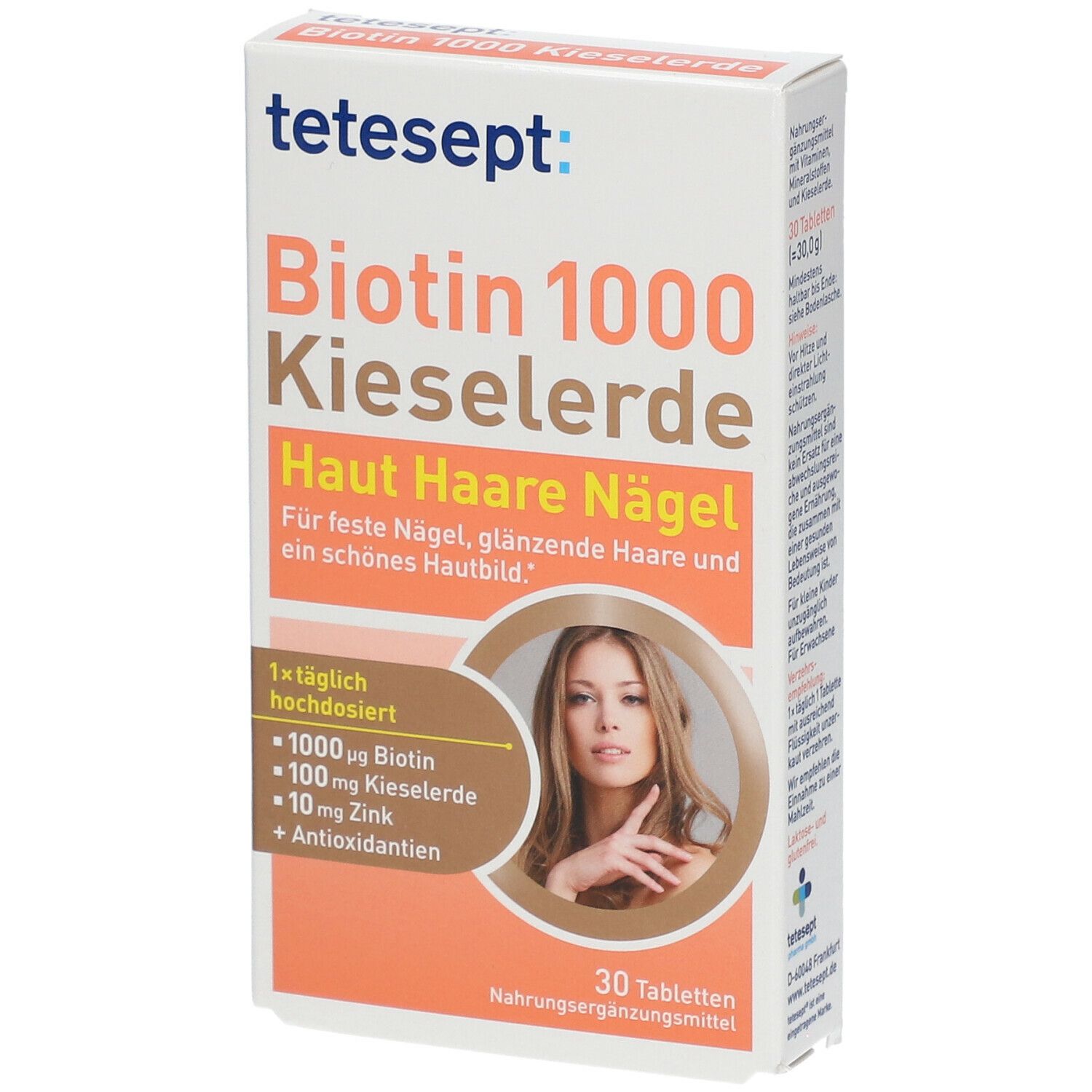tetesept® Biotin 1000 Kieselerde
