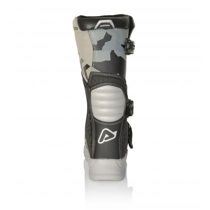 Bottes cross Acerbis X-TEAM KID BLACK/GREY - Noir / Gris