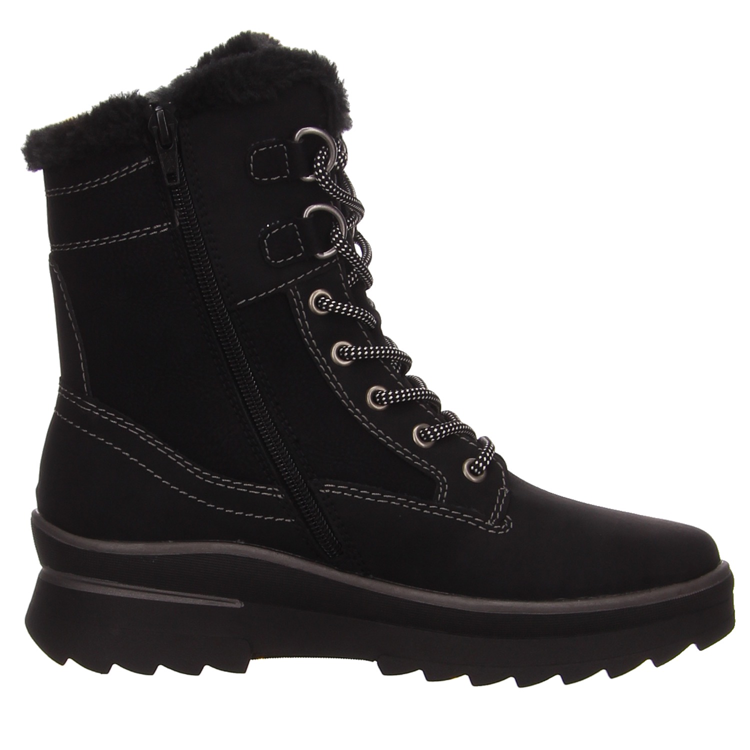 Remonte Schnürboots schwarz schwarz