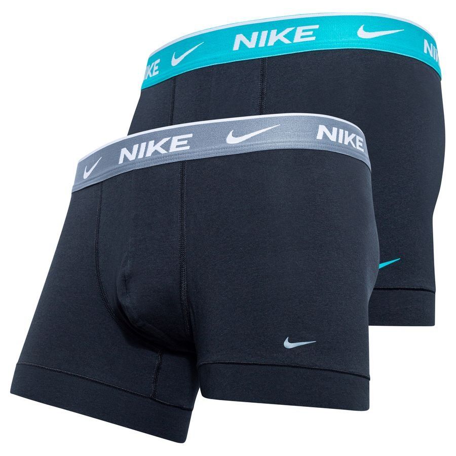 Nike Boxers 2-Pack - Noir/Cactus/Gris