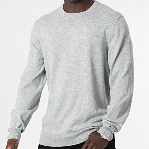 Sweat Crewneck A7207 Gris Chiné
