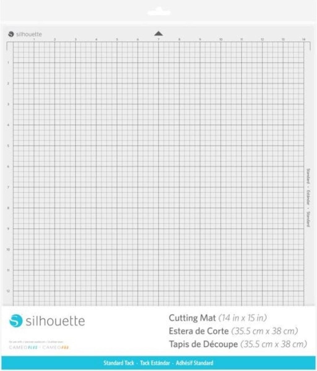 Silhouette  Cutting Mat - 35,5 x 38 cm, Standard Tack    Schneidematte für Silhouette Schneideplotter