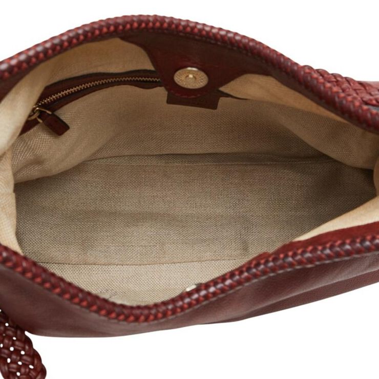 Gucci Vintage Gucci Shoulder Bag Burgundy