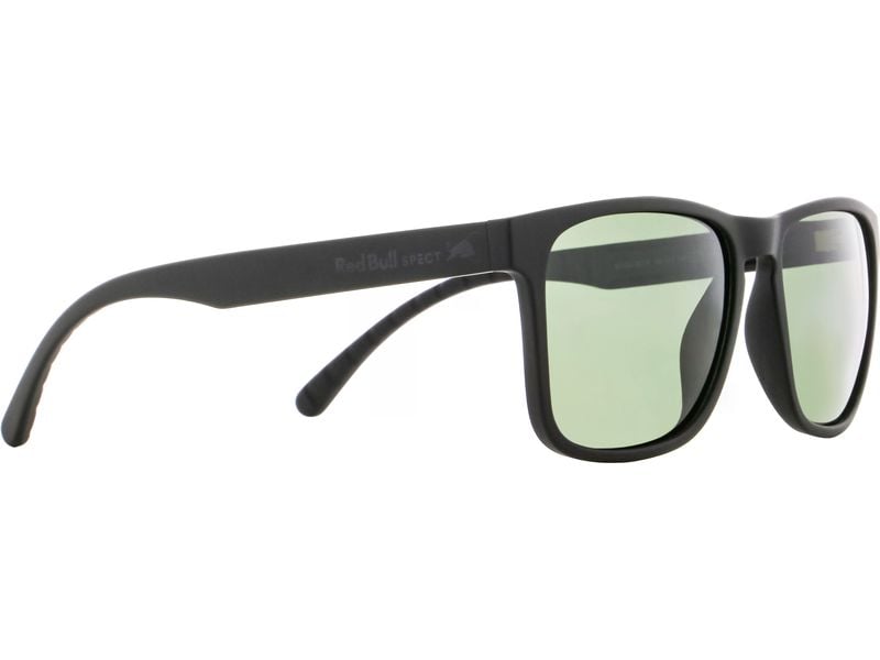 RedBull SPECT Sonnenbrille Edge Schwarz, Grün Schlüsselloch-Sportbrille