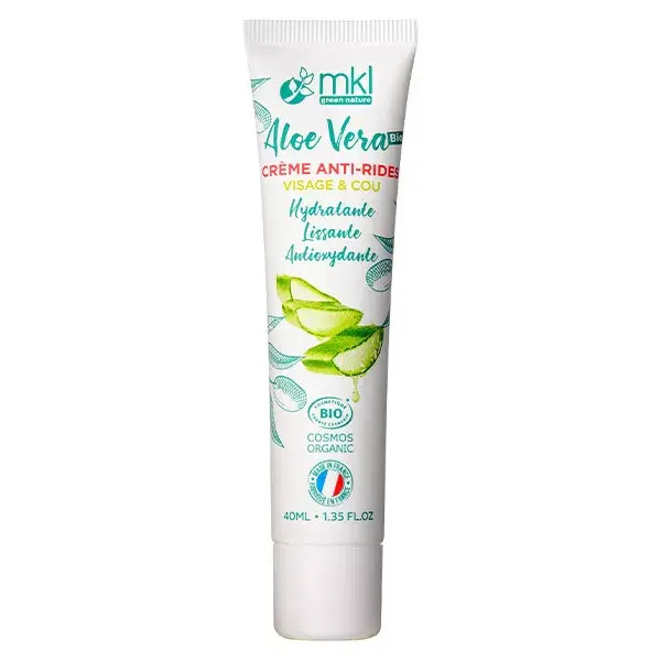 Creme Anti-Rugas Orgânico de Aloe Vera MKL Green Nature 40ml