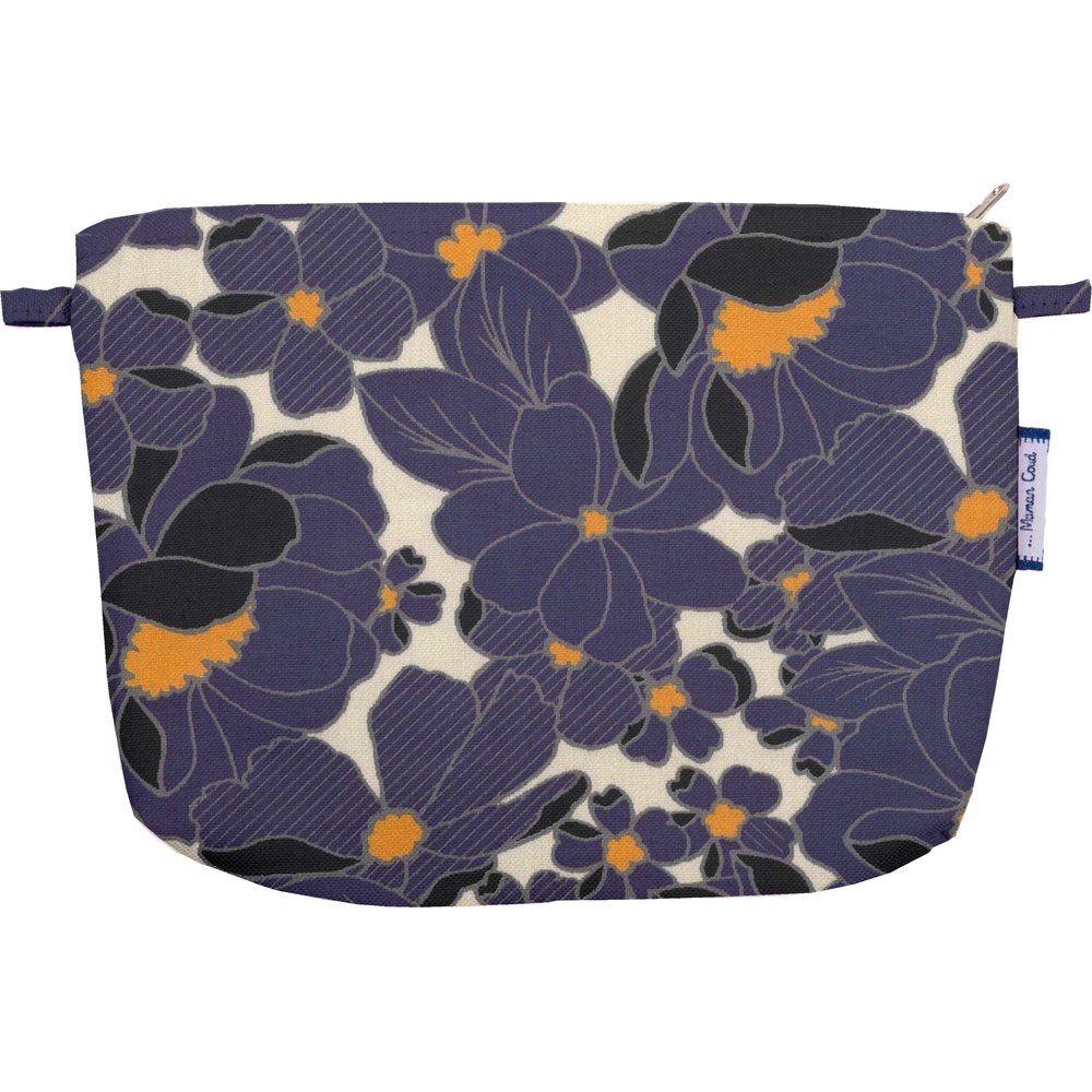 Pochette Tissu Pensées Marines