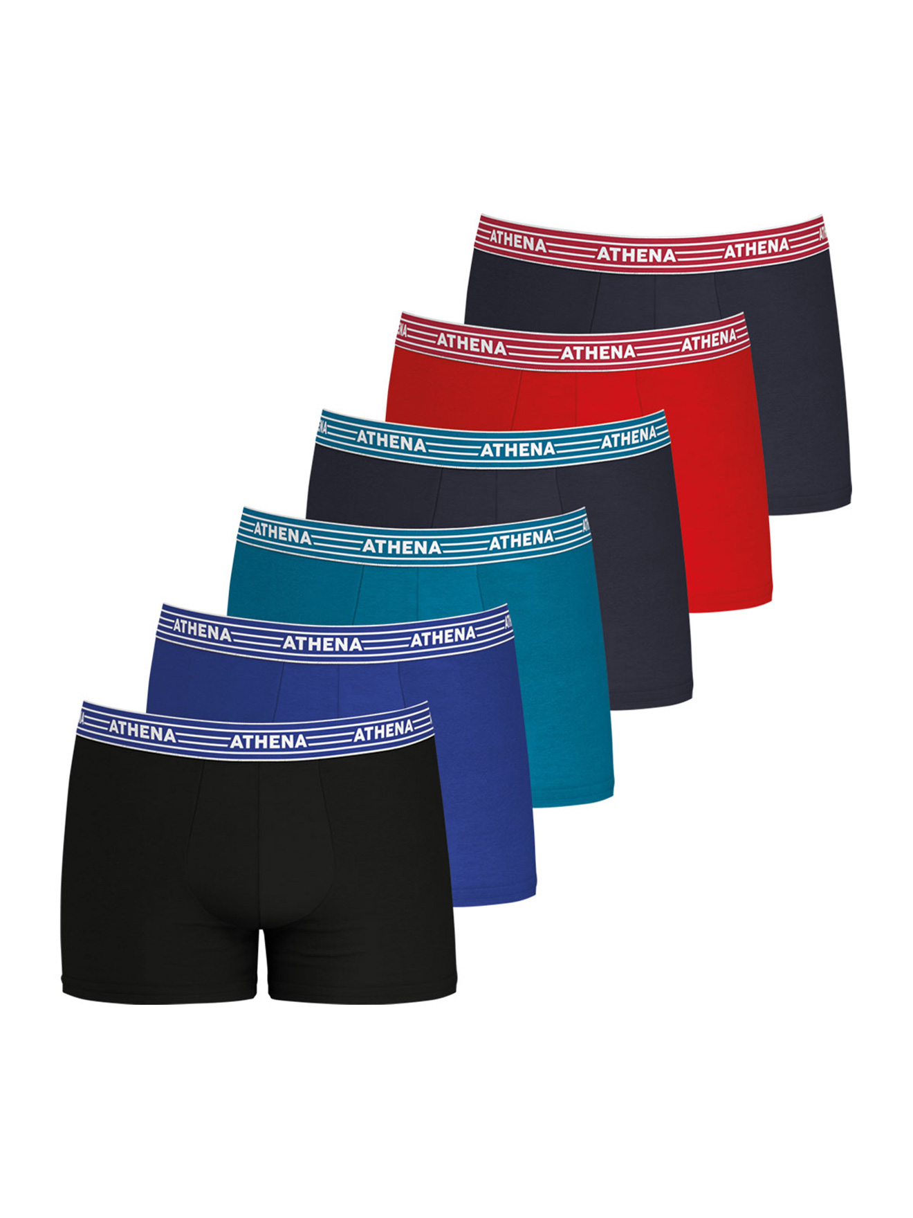 Lot de 6 boxers homme