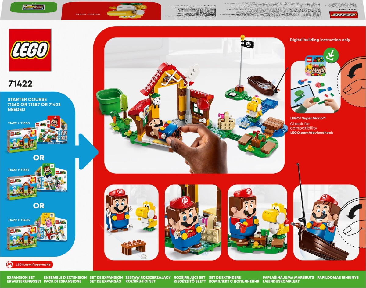 Lego Super Mario - Skovtur Ved Marios Hus Udvidelsessæt - 71422