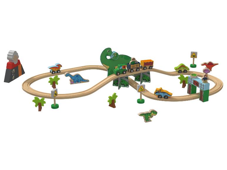 Houten treinset