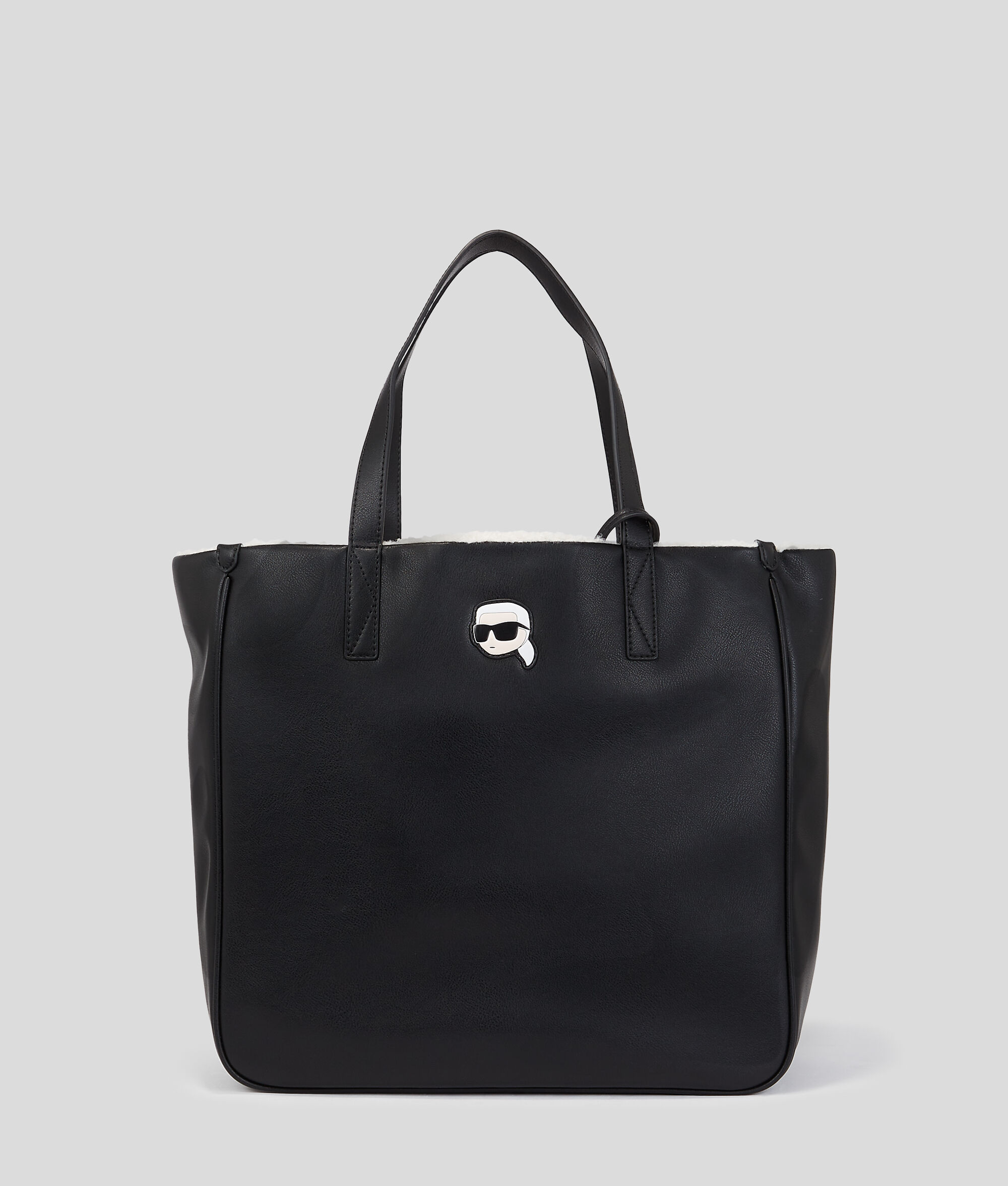 CABAS RÉVERSIBLE EN SHEARLING K/IKONIK