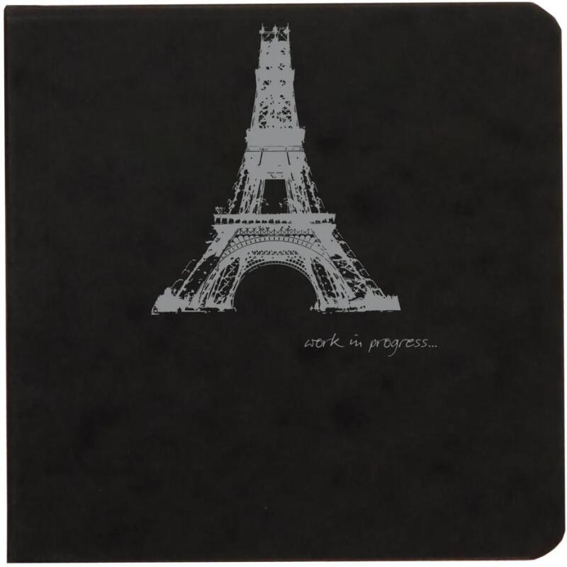 Flying Spirit carnet dos carré 50F 10,5x10,5cm 90g - Noir