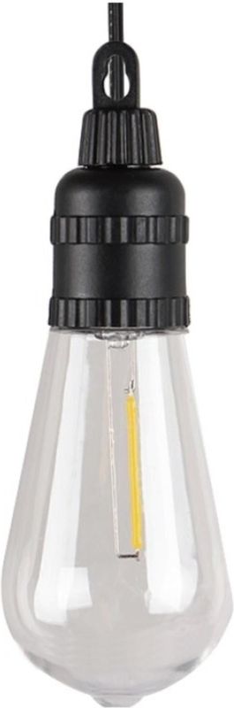 Solar Led Lichtsnoer - 10 Led Lampen - 7.5 Meter - Warm Wit - Binnen & Buiten