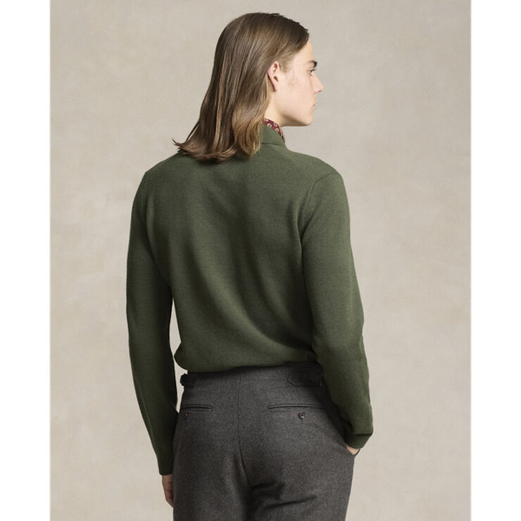 Polo Ralph Lauren 2/48 MERINO WL RWS-LSL-FUZ Classic olive heather