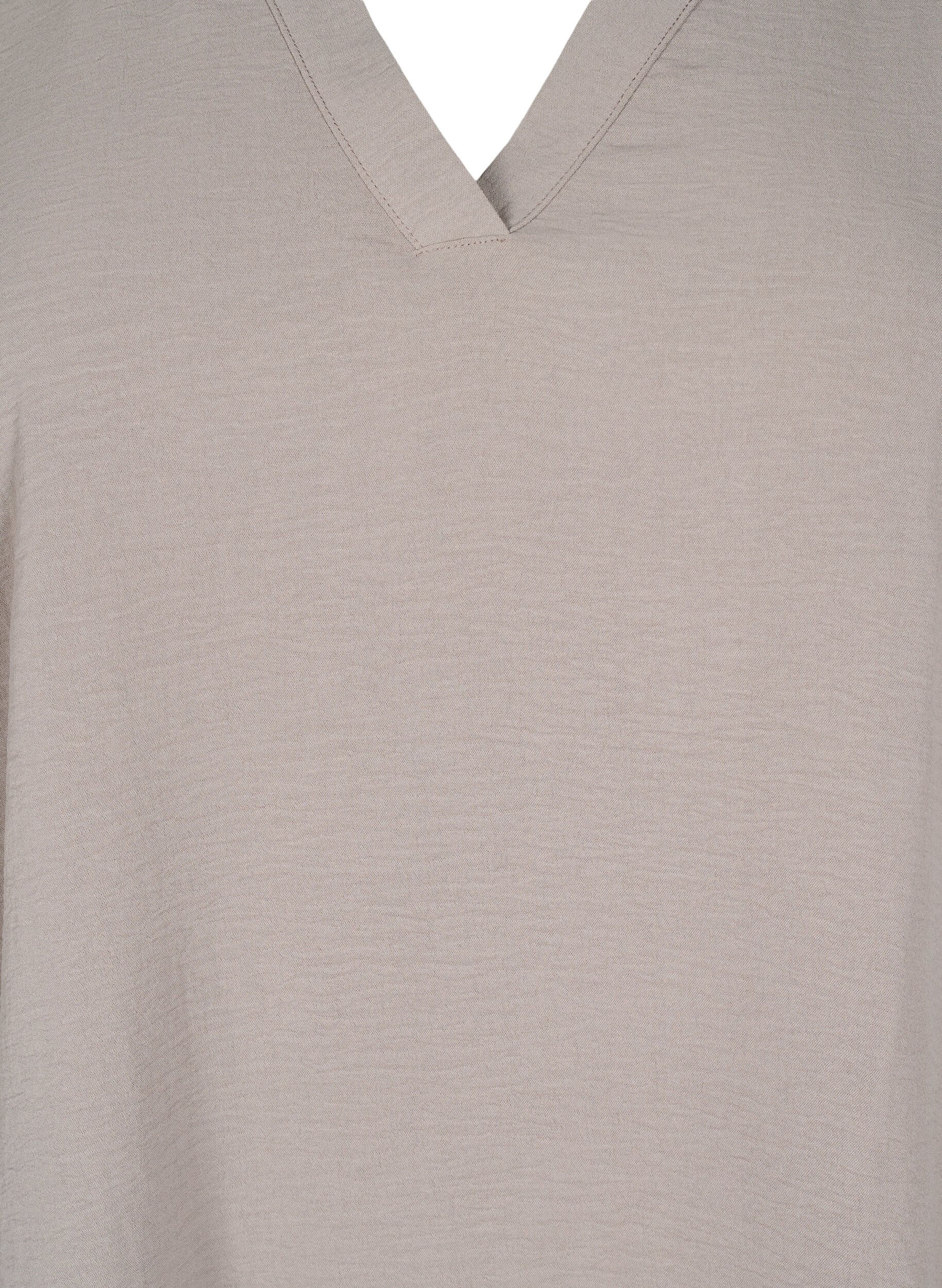 FLASH - Bluse med 3/4 ærmer