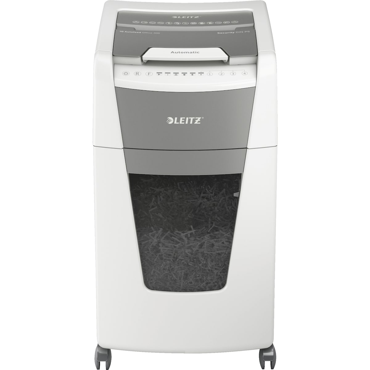 Leitz IQ AutoFeed Office 300 P5 makuleringsmaskin (mikrokutt)