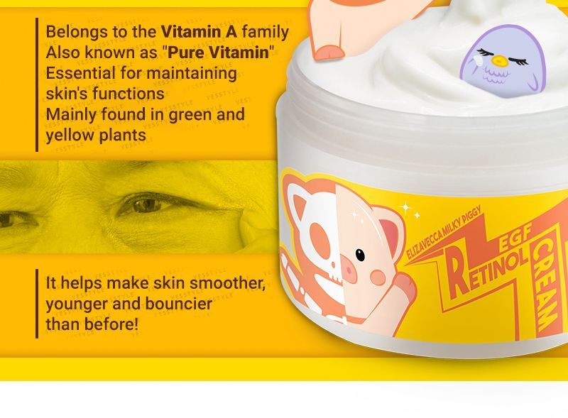 Elizavecca - Milky Piggy EGF Elastic Retinol Cream 100ml
