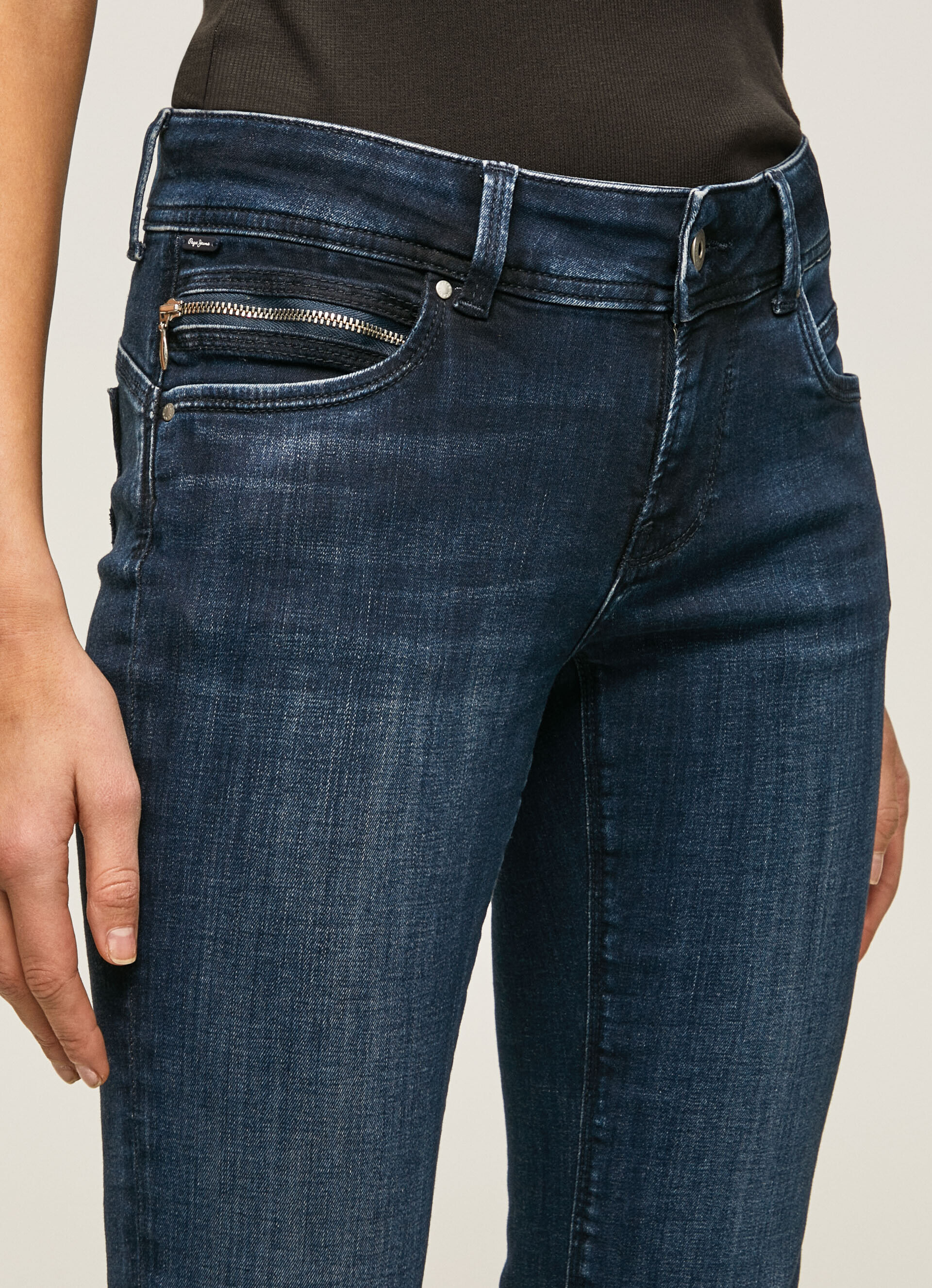 JEAN NEW BROOKE REGULAR MÉDIO SHOT - jeans