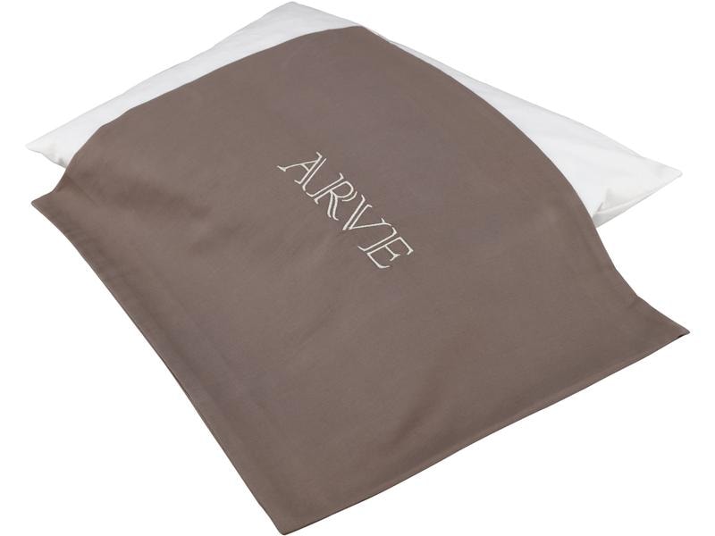 Albis Kissen Arven 40 cm x 30 cm, Braun Duftfederkissen