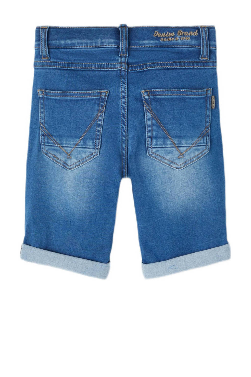 NAME IT slim fit jeans bermuda NKMTHEO stonewashed