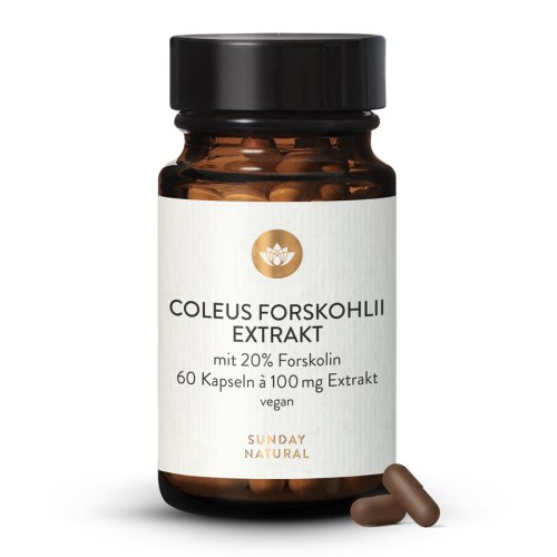 Sunday Natural Products  Coleus ForskohliiExtrakt