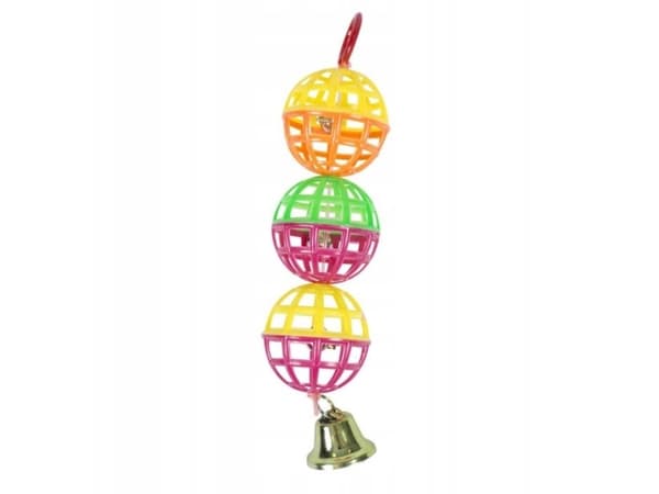 DUVO+ FUGLELEKEBALLER MED BJØLLE 15 cm