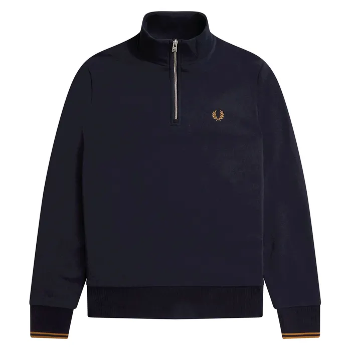 Fred Perry Half Zip Sweatshirt Heren