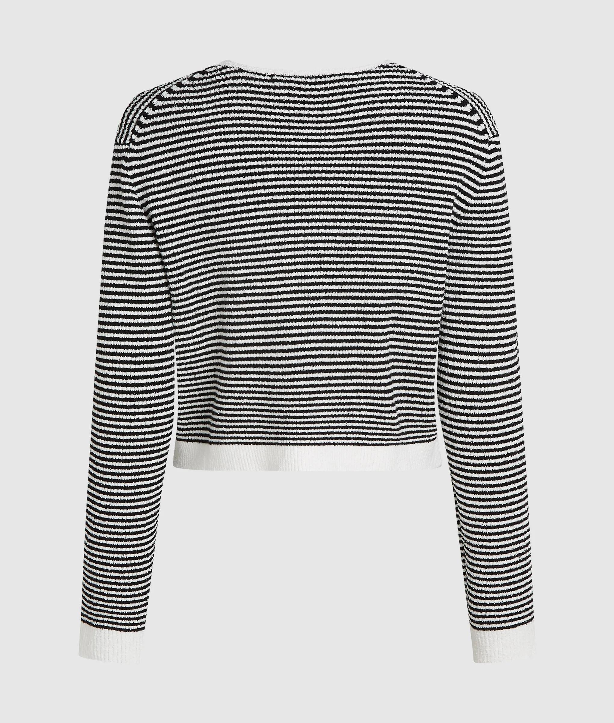 Ikon gestreept gebreid vest