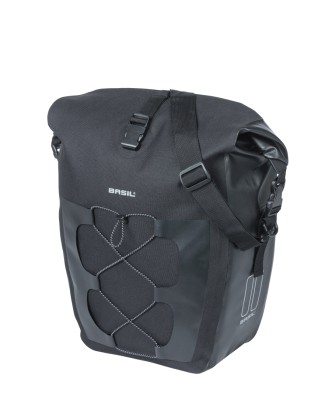 Basil Navigator Cykeltaske, Vandtæt Sort
