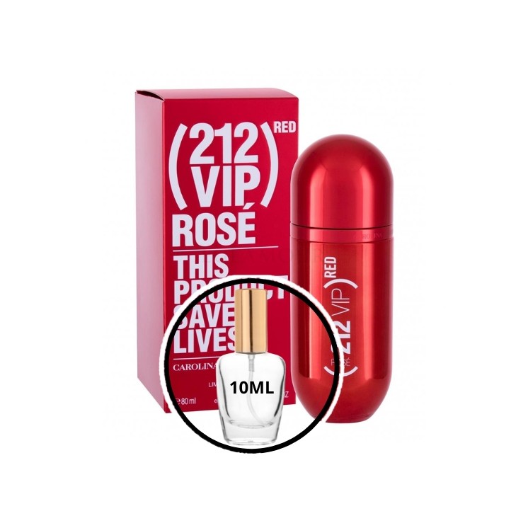 Carolina Herrera 212 VIP Rose Red Odlewka Wody perfumowanej dla kobiet 10 ml