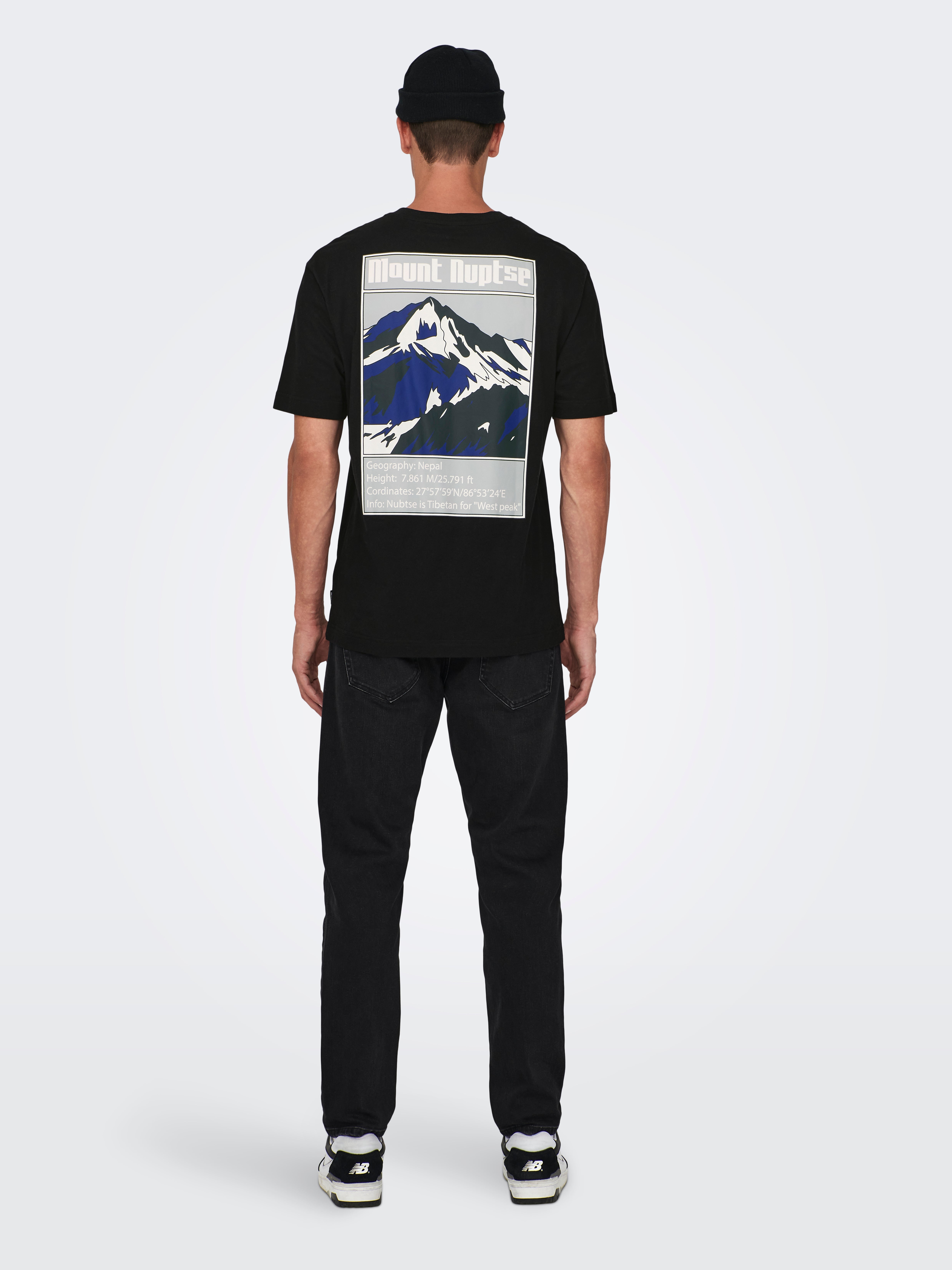 ONSTYLAN T-shirt Black