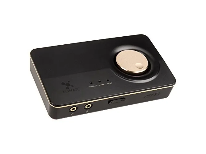 ASUS Xonar U7 MKII - Lydkort - 24 bit - 192 kHz - 114 dB SNR - 7.1 - USB 2.0 - CM6632AX