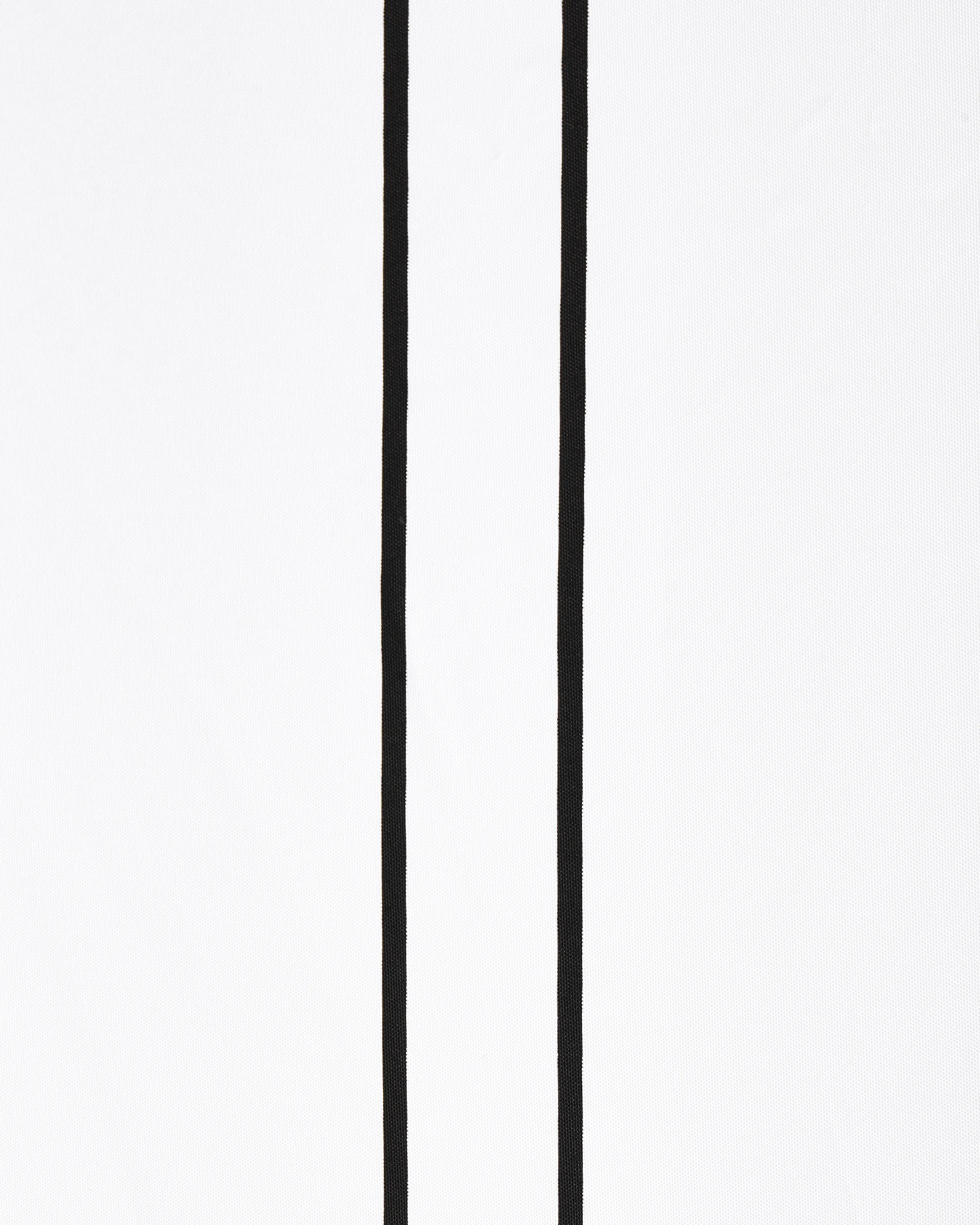 Parasol 155 cm MONDELLO Wit/zwart