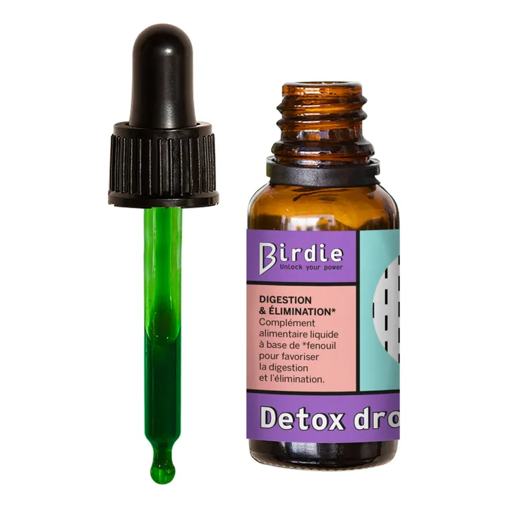 Birdie Detox Drops Elixir digestion et élimination Complément alimentaire - 20 ml
