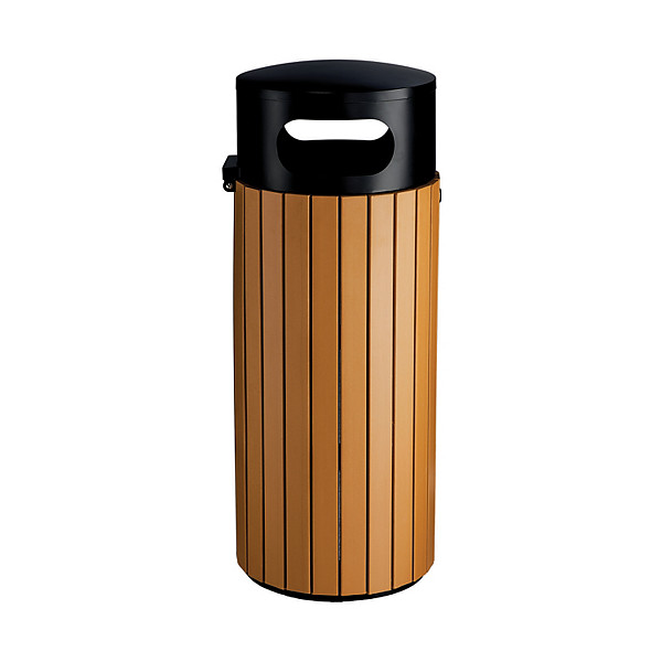 Corbeille extérieure cylindrique 60 litres