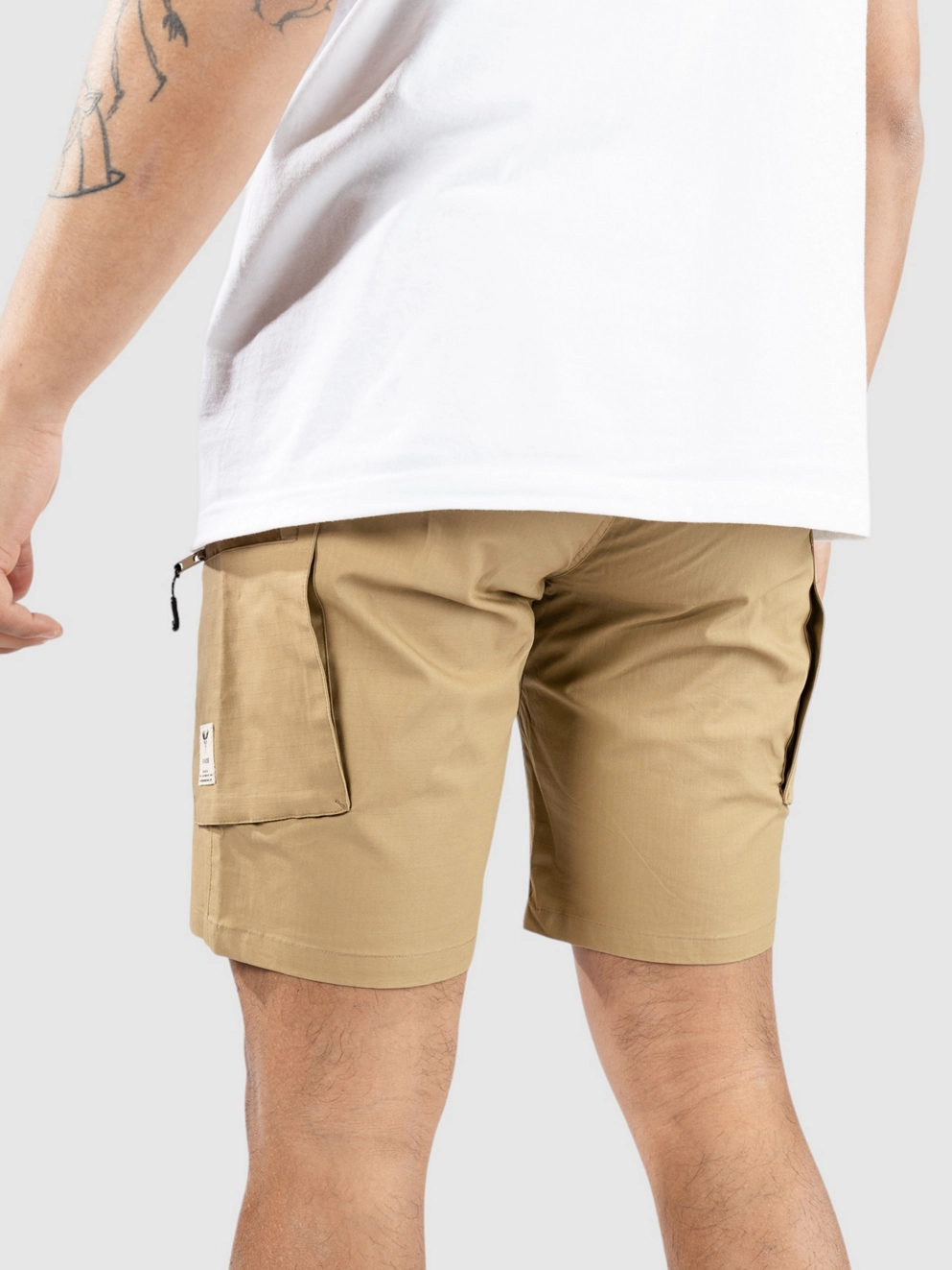 Fat Moose Pavement Ripstop Shorts dark khaki