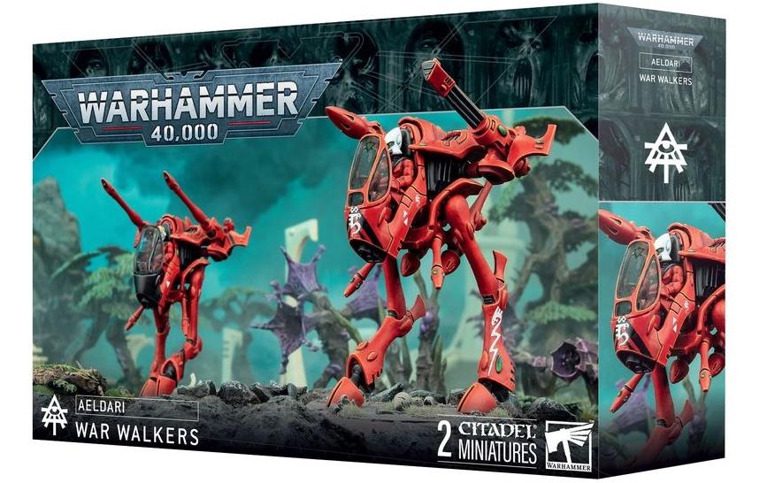 Figurenset Warhammer 40.000 Aeldari: KampflauferWarhammer 40.000, Kampfläufer – Bausatz