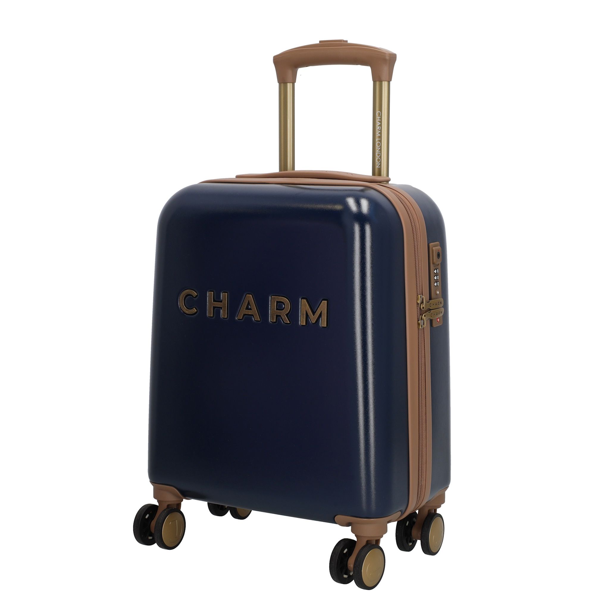 Charm London Capetown Underseat Koffer Blauw