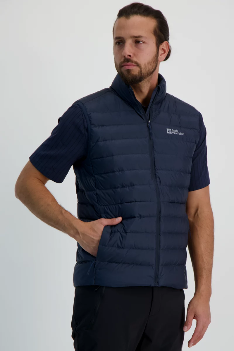 Jack Wolfskin Pack + Go Down Herren Gilet