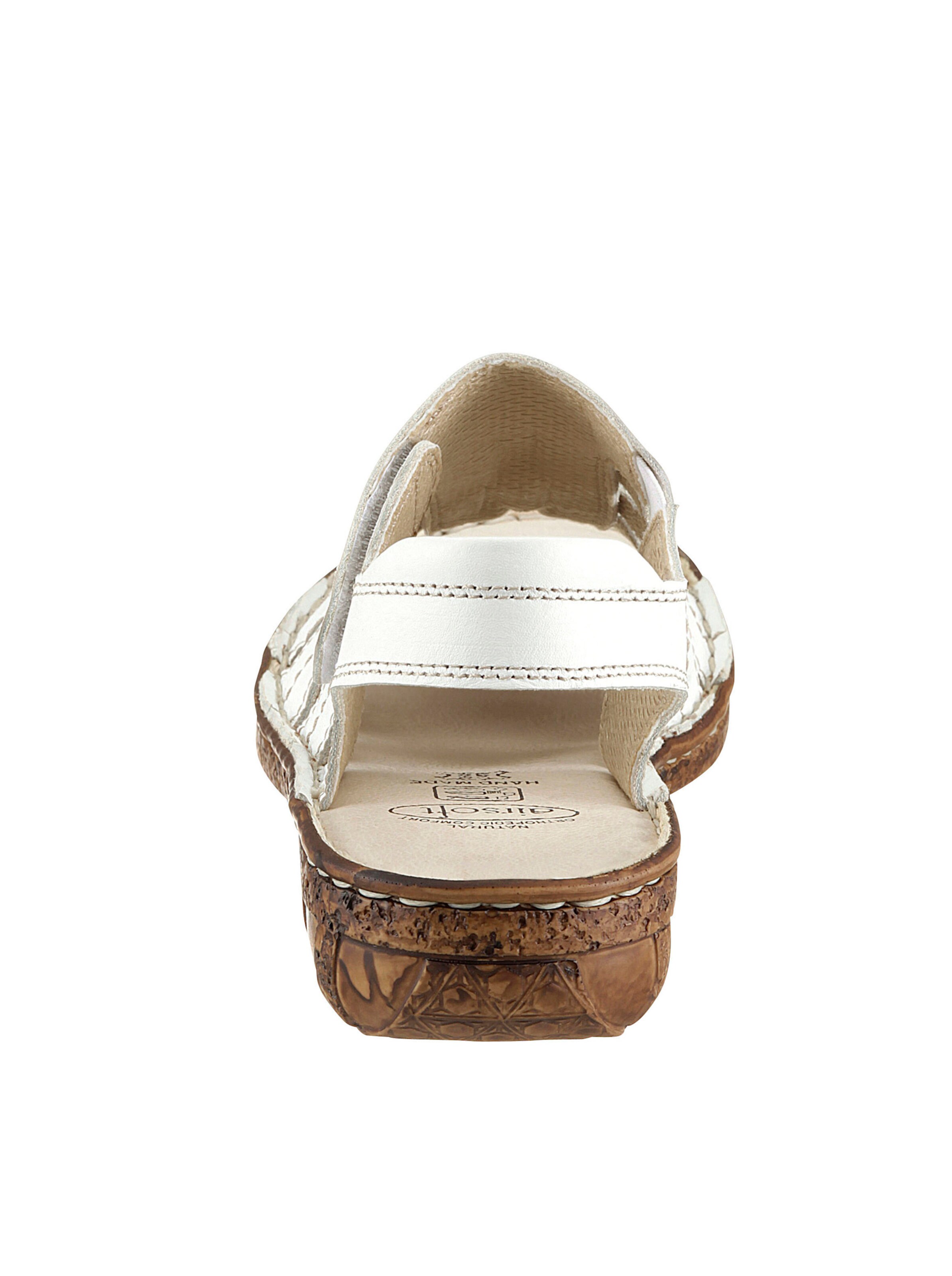airsoft modern+ Sandale in weiß
