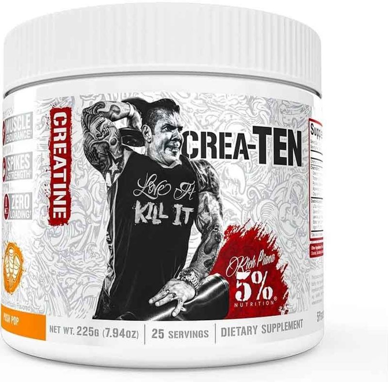 5% Nutrition - CREA-TEN - Sportdrank - Creatine Mix - 10 Soorten